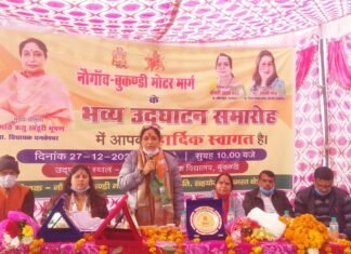 यमकेश्वर ब्लॉक के 50 गांव को विधायक ऋतु खंडूड़ी ने दी सड़क की सौगात,नौगांव बुकंडी मोटरमार्ग का किया शिलान्यास