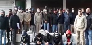 उत्तराखण्ड एस.टी.एफ.और साईबर क्राईम टीम की संयुक्त कार्यवाही,देहरादून में किया फर्जी अन्तराष्ट्रीय काल सेन्टर का खुलासा