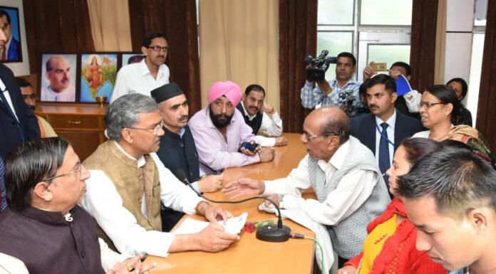 उत्तराखंड में जन समस्याओं का हो रहा त्वरित निस्तारण,सरकार ने पेश किए आंकड़े