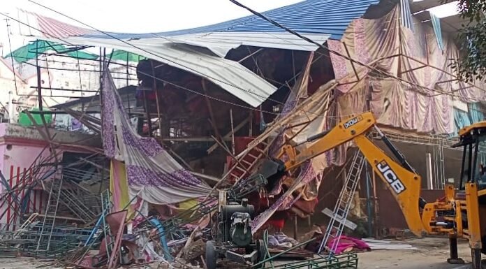 हाईकोर्ट के आदेश के बाद रुड़की में पंचशील काली मंदिर के पास यूपी सिंचाई विभाग की कीमती भूमि कब्जा मुक्त