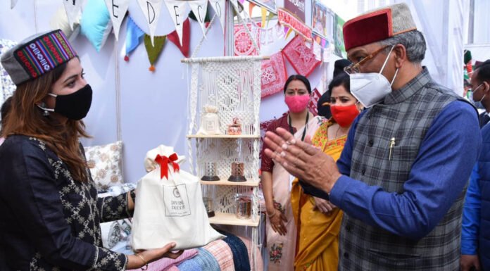 राष्ट्रीय एवं अन्तरराष्ट्रीय स्तर पर उत्तराखंड के स्थानीय उत्पादों को पहचान दिलाएगी सरकार,संजीवनी फेस्ट कार्यक्रम में बोले मुख्यमंत्री
