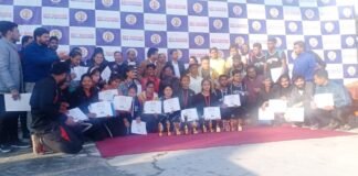 देवभूमि संस्थान देहरादून में आयोजित 4 दिवसीय आंतरिक कॉलेज स्पोर्ट्स मीट का सफल समापन