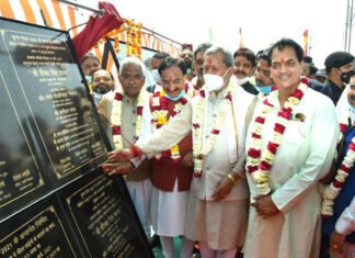 हरिद्वार में मुख्यमंत्री तीरथ सिंह रावत ने किया लगभग 120 करोड़ की विभिन्न योजनाओं का लोकार्पण