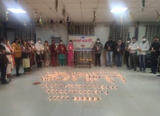 तपोवन क्षेत्र में आई प्रलयंकारी आपदा को एक माह होने पर मृतकों को दी गई श्रद्धांजलि