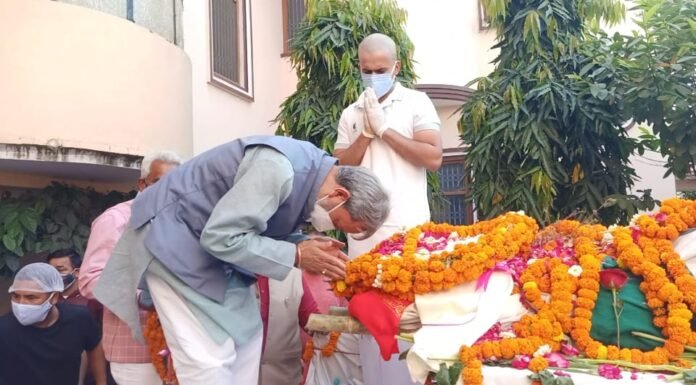 पंचतत्व में विलीन हुए पूर्व केंद्रीय मंत्री बची सिंह रावत,सीएम तीरथ रावत सहित पूर्व सीएम त्रिवेंद्र रावत,भाजपा प्रदेश अध्यक्ष मदन कौशिक ने दी श्रद्धांजलि