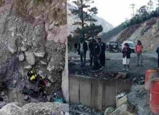 चमोली में बदरीनाथ हाईवे पर खाई में गिरी कार,पांच लोगों की मौके पर ही मौत