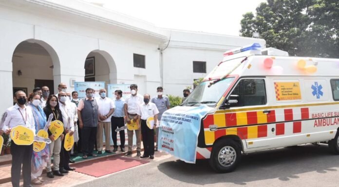 उत्तराखंड को केंद्र से मिली राजमार्ग घटना प्रबन्धन हेतु 2 एम्बुलेंस