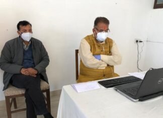 कैबिनेट मंत्री गणेश जोशी ने मसूरी में कोविड चिकित्सा व्यवस्थाओं की मॉनिटरिंग के लिए की वर्चुअल समीक्षा