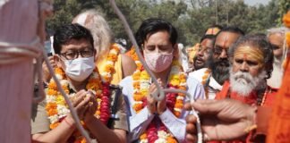 कुंभ में स्थापित हुई श्री पंचायती बड़ा उदासीन अखाड़ा निर्वाण की धर्मध्वजा