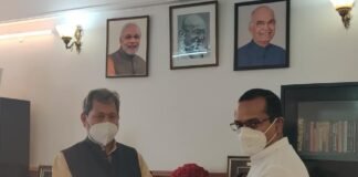 कोरोना संक्रमण से लड़ने के उत्तराखंड को ऑक्सीजन प्लांट एवं ऑक्सीजन कॉन्सेंट्रेटर प्रदान करेगा ‘इंडिया फाउंडेशन’,संस्था के निदेशक शौर्य डोभाल ने की मुख्यमंत्री तीरथ रावत से भेंट