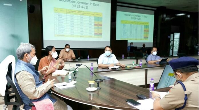 उत्तराखंड में बाहर से आने वालों के लिए रजिस्ट्रेशनअनिवार्य,शादियों में अधिकतम संख्या 25,सीएम तीरथ रावत ने कहां,नियमों का हो कड़ाई से पालन