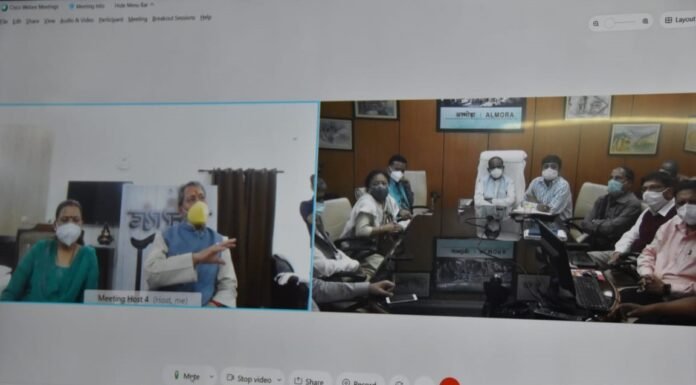 मुख्यमंत्री तीरथ रावत किया कुमाऊं मंडल के पर्वतीय क्षेत्रों में लगे पहले ऑक्सीजन जनरेशन प्लांट का लोकार्पण