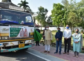 कोरोना के खिलाफ जंगः-उत्तराखंड के चिकित्सालयों के लिए हंस फाउंडेशन ने प्रदान किए 180 ऑक्सीजन कंसेंट्रेटर्स,मुख्यमंत्री तीरथ रावत ने हरी झंडी दिखाकर किए रवाना