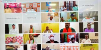 प्रधानमंत्री नरेंद्र मोदी के कार्यकाल के सात साल पूरे होने पर,उत्तराखंड में गावों का भ्रमण कर सेवा कार्य करेंगे,भाजपा सांसद,विधायक और पदाधिकारी