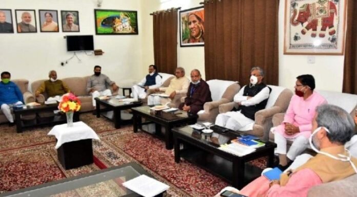 उत्तराखंड भाजपा कोर ग्रुप की बैठक आज,ग्रामीण क्षेत्रों में हो रहे सेवा कार्यों की होगी समीक्षा
