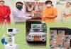 ‘अहर्निशं सेवामहे’ के संकल्प के साथ कोरोना संक्रमण से लड़ने के लिए हंस फाउंडेशन ने एम्स ऋषिकेश के लिए रवाना की वेंटिलेटर की पहली खेप
