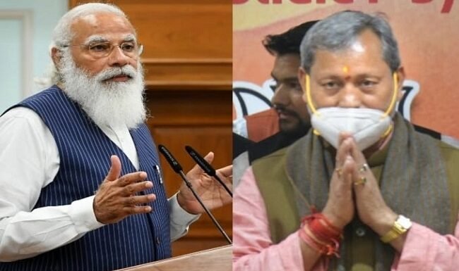उत्तराखंड में कोरोना के ताज़ा हालात जानने के लिए पीएम मोदी ने सीएम रावत से फोन पर की बात,कोरोना के खिलाफ लड़ाई के लिए हर संभव सहायता का दिया आश्वासन