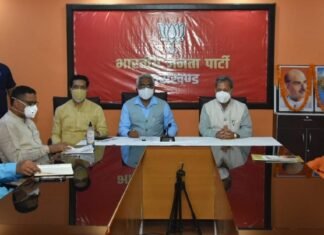 उत्तराखंड में भाजपा मुख्यालय में चिन्तन शिविर और कार्यसमिति की बैठक पर हुई चर्चा