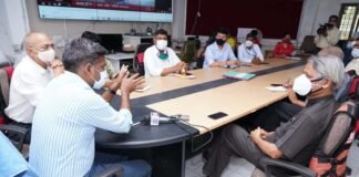 सचिव आपदा प्रबन्धन ने किया विभिन्न समाचार एजेंसियों के प्रतिनिधियों से संवाद कहा,आपदा की स्थिति में आम जनता तक पहुंचे सही जानकारी