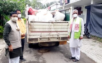 उत्तराखंड को कोरोना संक्रमण से बचाने के लिए पूर्व सीएम त्रिवेन्द्र रावत की एक और महत्वपूर्ण पहल,पौड़ी,रुद्रप्रयाग,चमोली और अल्मोड़ा के लिए रवाना की कोरोना बचाव सामग्री