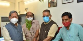 मसूरी टनल को स्वीकृति देने के लिए सैनिक कल्याण मंत्री गणेश जोशी ने जताया केन्द्रीय मंत्री नितिन गड़करी एवं मुख्यमंत्री तीरथ सिंह रावत का आभार