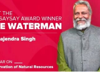 देवभूमि संस्थान में मैगसेसे पुरुस्कार से सम्मानित जलपुरुष डॉ. राजेन्द्र सिंह ने जल संरक्षण में स्थानीय लोगों की भागीदारी सुनिश्चित करने पर दिया बल