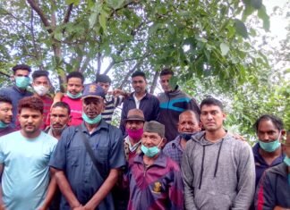 उत्तराखंड क्रांति दल के कार्यकर्ताओं ने थलीसैंण ब्लॉक के पीपलकोट,रिक्साल और थान में किया जनसंपर्क