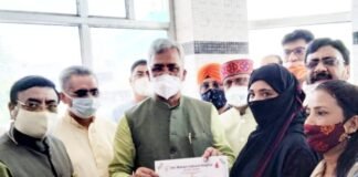 पूर्व मुख्यमंत्री त्रिवेंद्र रावत ने भाजपा अल्पसंख्यक मोर्चा उत्तराखण्ड द्वारा आयोजित रक्तदान शिविर में शामिल होकर रक्तदाताओं का किया उत्साहवर्धन