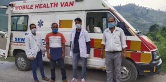 कोरोना संक्रमण के बचाव के लिए टीएचडीसी के सौजन्य से ‘रिवाज़ संस्था’ ने विकासखण्ड भिलंगना की केपार्स एवं रौंसाल में लगाया निःशुल्क स्वास्थ्य जांच शिविर