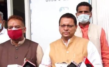 मुख्यमंत्री पुष्कर धामी ने विभिन्न निर्माण कार्यों के लिये प्रदान की 52 करोड़ की वित्तीय स्वीकृति