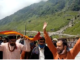 देवस्थानम बोर्ड के विरोध में तीर्थ पुरोहितों का विरोध तेज,केदारनाथ में निकाली रैली