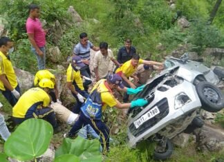 रुद्रप्रयाग में ऑल्टो कार खाई में गिरी,एक व्यक्ति की मौके पर ही मौत एक घायल