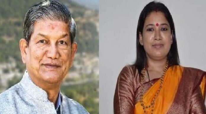 अनिल बलूनी के बाद अब फेसबुक पर रेखा आर्य और हरीश रावत का द्वंद्व,‘दाज्यू ठैरे मूनठेपी मारखूली बल्द’