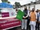 मुख्यमंत्री पुष्कर धामी ने एक्सिस बैंक द्वारा दिये गये ऑक्सीजन कन्सन्ट्रेटर्स के वाहन को किया फ्लैग ऑफ