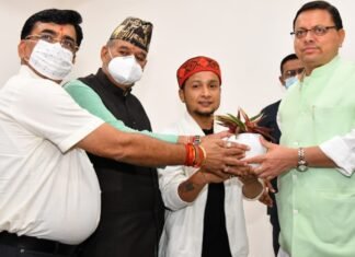 इंडियन आइडल सीजन 12 के विजेता पवनदीप राजन बने उत्तराखंड कला,पर्यटन एवं संस्कृति के ब्रांड एंबेसडर