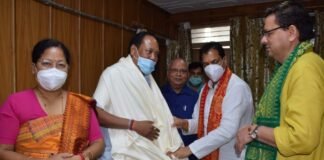 असम विधानसभा अध्यक्ष बिस्वजीत दैमरी दो दिवसीय उत्तराखंड दौरे पर,देहरादून में विधानसभा अध्यक्ष प्रेमचंद अग्रवाल से की शिष्टाचार भेंट