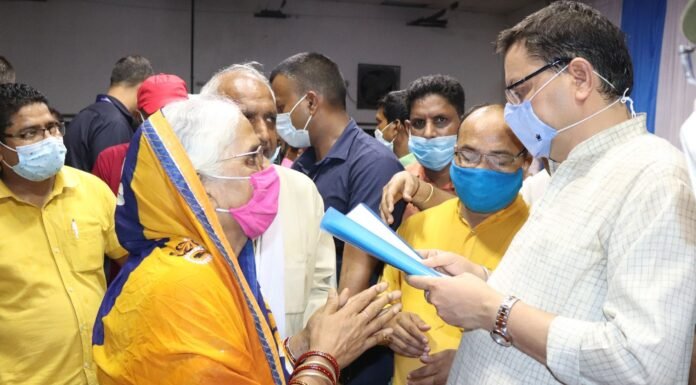 मुख्यमंत्री पुष्कर धामी ने पहुंचे खटीमा,कहा हमारी सरकार का विजन युवाओं को पहाड़ पर स्वरोजगार के अवसर मुहैया कराना