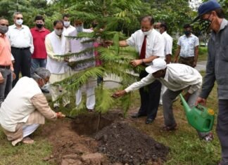 पूर्व मुख्यमंत्री त्रिवेन्द्र रावत ने भारतीय पेट्रोलियम संस्थान,देहरादून में किया वृक्षारोपण कहा,जनसहभागिता के चलते एक लाख वृक्षों का हमारा संकल्प सिद्धि की ओर अग्रसर