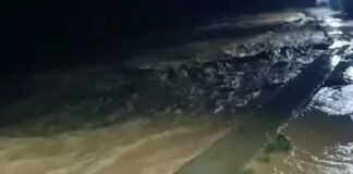 देहरादून के संतला देवी मंदिर के निकट खाबड़वाला में बादल फटने से भारी नुकसान