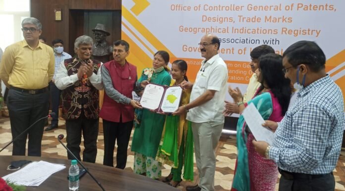 उत्तराखण्ड के मौलिक उत्पादों को मिल रही वैश्विक पहचान,ज्योग्राफिकल इण्डिकेशन वितरण कार्यक्रम में बोले कृषि मंत्री सुबोध उनियाल