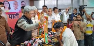 उत्तराखंड में बिखरने लगा है ‘आप’ का कुनबा,आम आदमी पार्टी के 75 कार्यकर्त्ता भाजपा में हुए शामिल