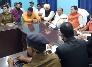 मुख्यमंत्री पुष्कर धामी ने खटीमा में विभिन्न कार्यों का स्थलीय निरीक्षण कर विकास कार्यो को शीघ्र पूरा करने के दिए निर्देश