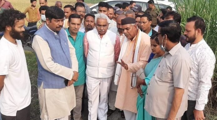 आपदा प्रभावित क्षेत्र में पहुंचे भाजपा प्रदेश अध्यक्ष मदन कौशिक,सहायता कन्ट्रोल रूम का किया शुभारम्भ