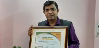 स्वच्छ भारत अभियान के तहत ‘विजन अहेड फाउंडेशन’ को नोएडा प्राधिकरण ने किया सम्मानित