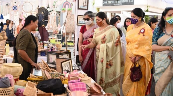 मसूरी में आयोजित दो दिवसीय संजीवनी दिवाली फेस्ट कार्यक्रम का सम्पन्न,सीएम पुष्कर धामी की धर्मपत्नी गीता धामी ने किया प्रतिभाग