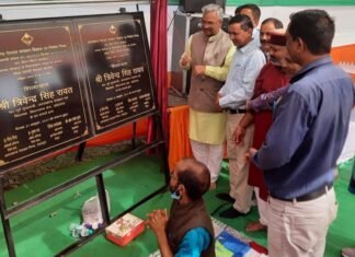 पूर्व मुख्यमंत्री त्रिवेन्द्र रावत ने किया लगभग ₹07 करोड़ की पेजयल योजनाओं का शिलान्यास