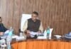 उत्तरकाशी-कैबिनेट मंत्री गणेश जोशी ने की जिला सेक्टर,राज्य सेक्टर,केंद्र पोषित,वाह्य सहायतित योजना की प्रगति की समीक्षा