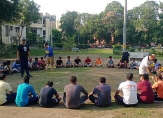 भाजपा नोएडा आईटी एवं संघ की केशव नगर टीम ने नोएडा में किया खेलकूद और पर्यावरण अभियान कार्यक्रम का आयोजन
