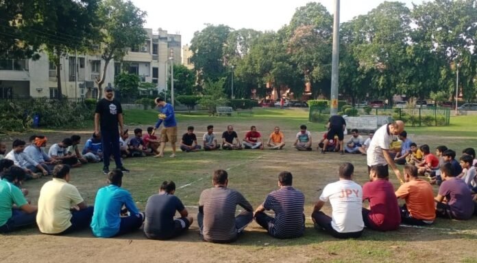 भाजपा नोएडा आईटी एवं संघ की केशव नगर टीम ने नोएडा में किया खेलकूद और पर्यावरण अभियान कार्यक्रम का आयोजन