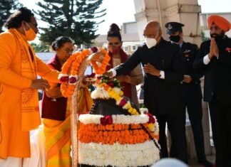 देव संस्कृति विश्वविद्यालय पहुंचे राष्ट्रपति राम नाथ कोविन्द,प्रज्ञेश्वर महादेव मन्दिर में पूजा अर्चना कर भगवान शिव का लिया आशीर्वाद